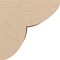 Ekena Millwork 9"W x 9"D x 9"H Wide Crestline Rough Cedar Woodgrain TimberThane Corbel, Primed Tan CORUR09X09X09CRERCPR - alternate 5